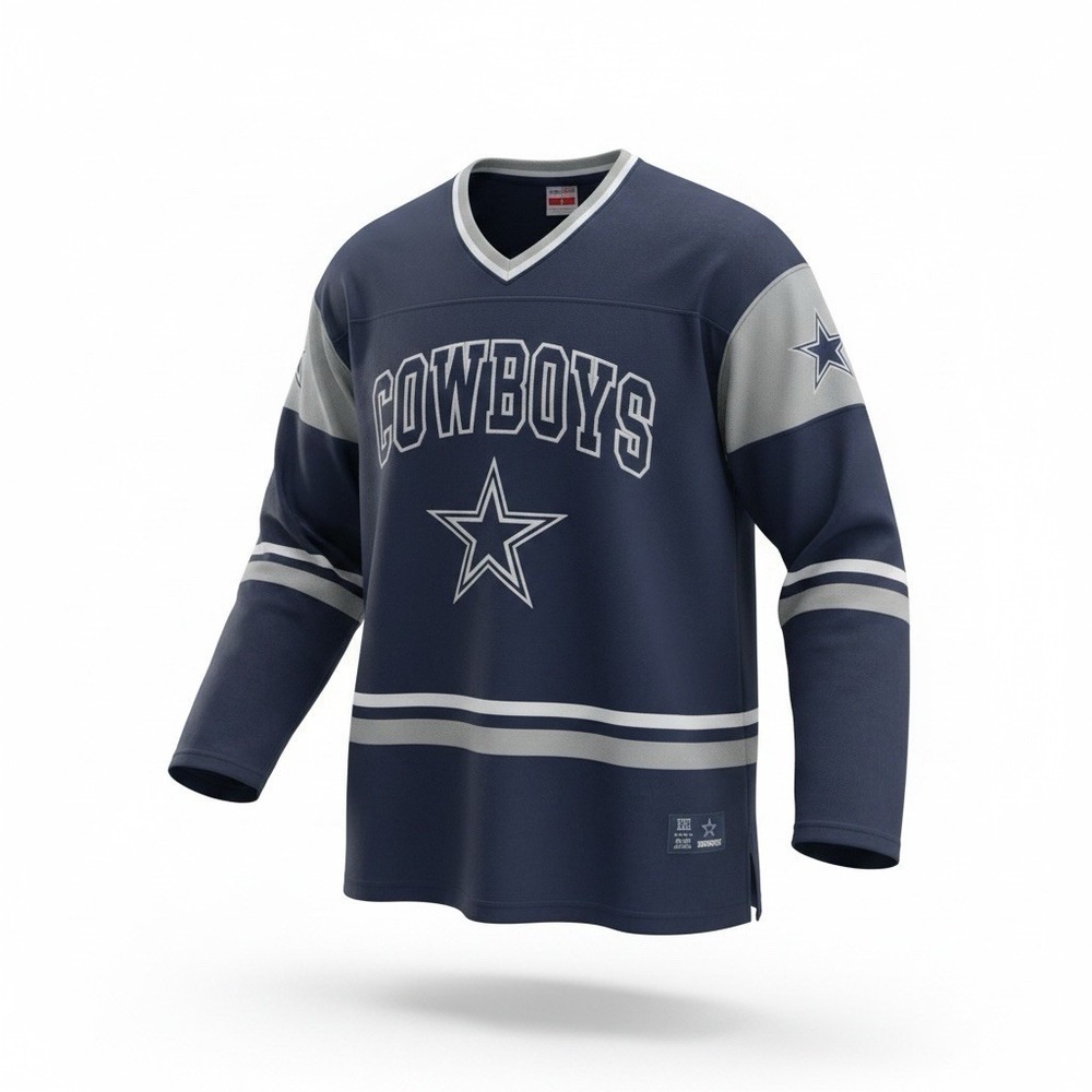 NFL Mens Jersey Dallas Cowboys Ultra Game Navy Blue Solid Medium Fathers Day NEW